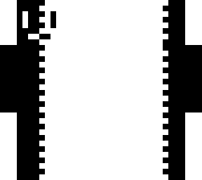 black and white