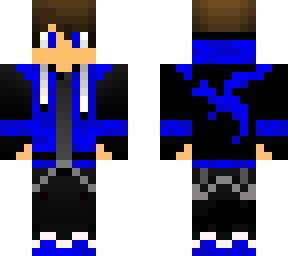 blue dragon hoodie gamer