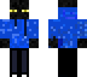 blue hoodie enderman