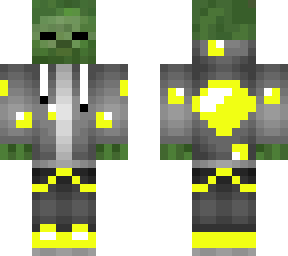 cool gold zombie