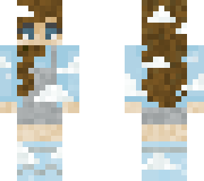 cute cloud girl