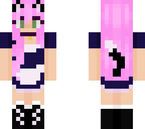 cute pink maid (neko)