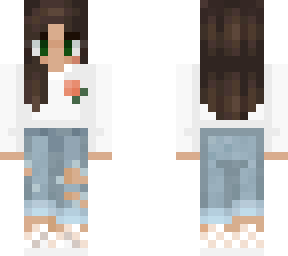 cute rose shirt girl (made by likatheunicorn)