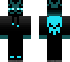 deep skeleton hoodie enderman