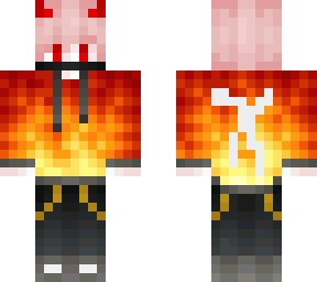 demon boy x merch fire
