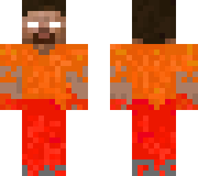 flaming herobrine
