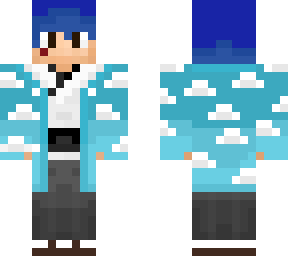 jellal kimono blue 2