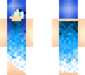 lady of the seas:  made from a skin base