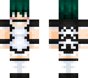 Maid Deku Minecraft Skin