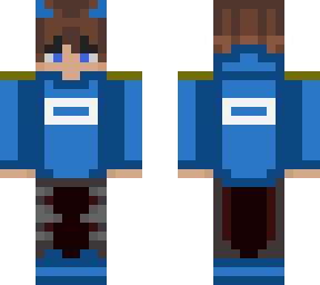 me with hiro,s blue horns v2