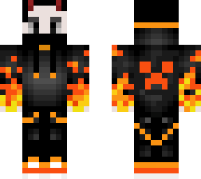 my edgy skin - flaming fists