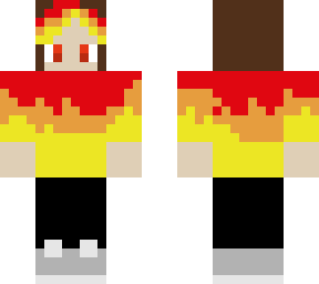 on fire
