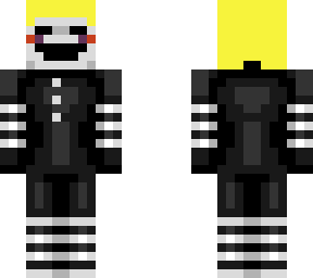 puppet with blond hair