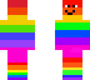 rainbow girl