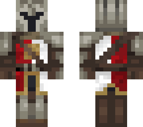red and white knight