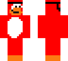 red penguin