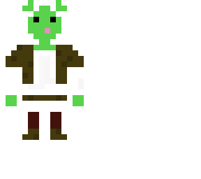 shrek pixel