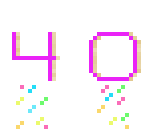thank you for 40 followers!