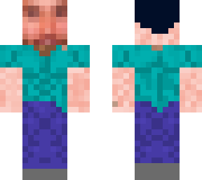 thicc steve (template from realskins)