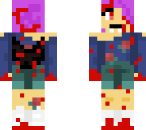 vampier girl /w pink hair