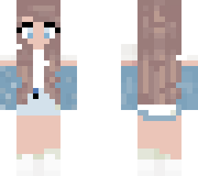 blue girl