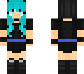 blue girl