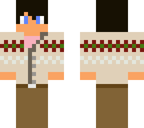 causal winter sweater guy