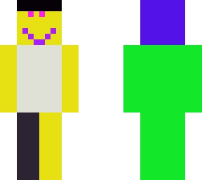 colorful faced man
