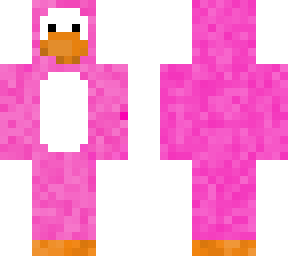 cool pink penguin