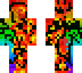 corrupted rainlava steve