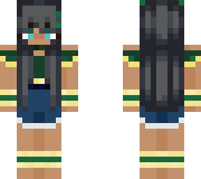 earth kingdom girl w/ black hair