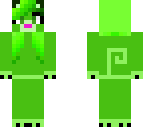 green cat yay