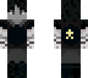 inky boy with gloves