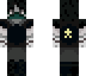 inky boy with gloves and mouth cover