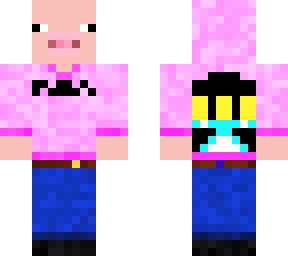 minecraft pig in traincrafthq follower hoodie