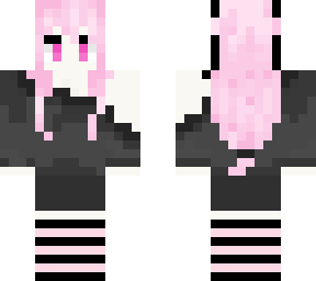 pink hair anime