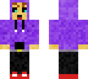purple hood guy