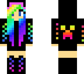 rainbow girl