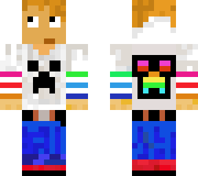 rainbow hoddie boy