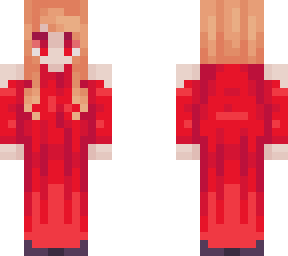 - the red dress girl -