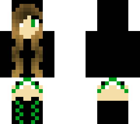 (hidden creeper effect) creeper girl