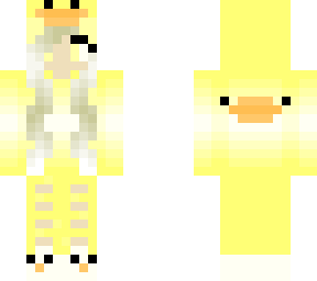 (ty for 20 followers) cute blondie duck girl