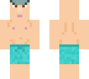 blue climsuit