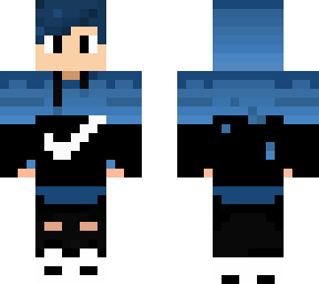 blue nike boy