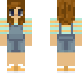 brown hair blue eye'd girl