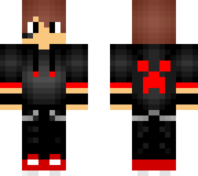 cool red creeper boy
