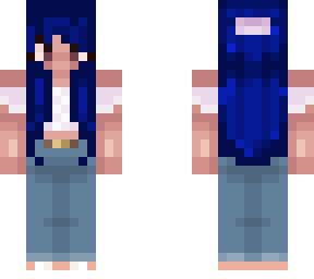 cute minecraft girl skin w/ pink shirt