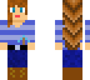 diamond mining girl