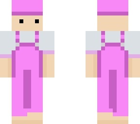 dungarees (pink)