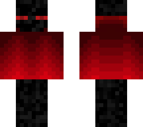 enderman in red hoodie